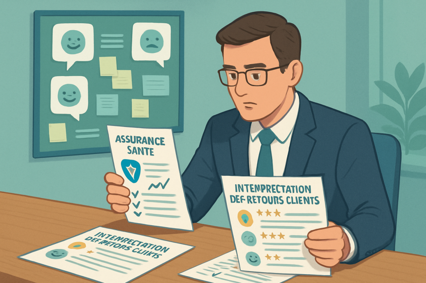 découvrez comment analyser et comprendre efficacement les retours clients concernant une assurance santé afin d'améliorer vos services et renforcer la satisfaction de vos assurés.