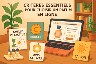 découvrez les critères indispensables pour bien choisir votre parfum en ligne : conseils pratiques, analyse des senteurs et astuces pour trouver la fragrance idéale sans se tromper.