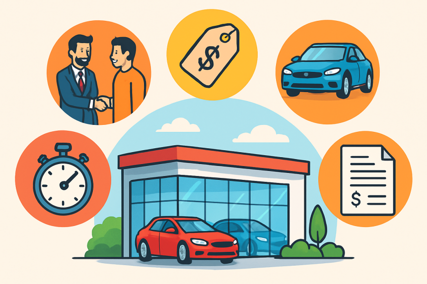 découvrez les critères les plus fréquemment mentionnés dans les avis sur les concessionnaires automobiles : qualité de service, prix, transparence et satisfaction client.